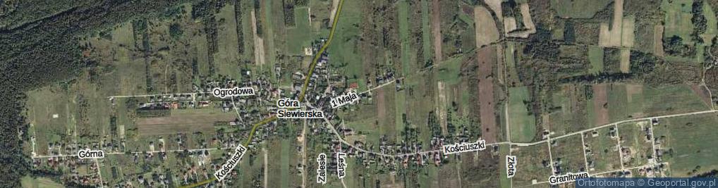 Zdjęcie satelitarne 1 Maja ul.